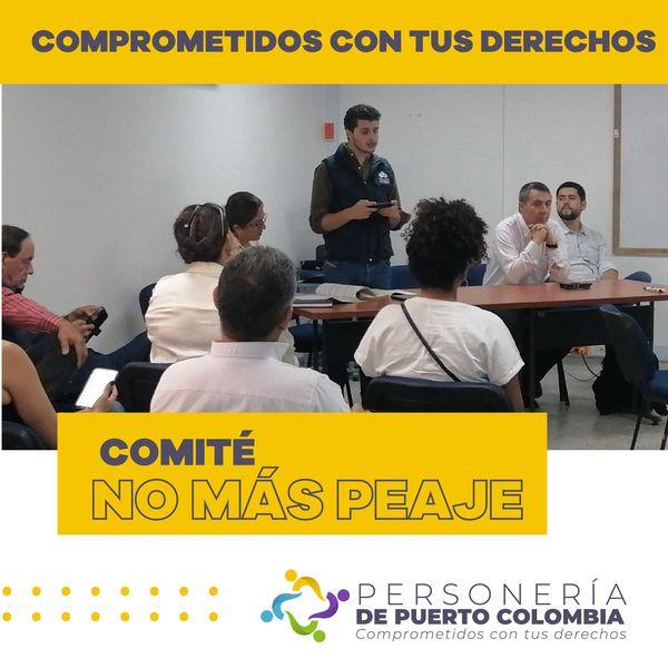 Acompañamiento a la comunidad (Comité no mas peajes)